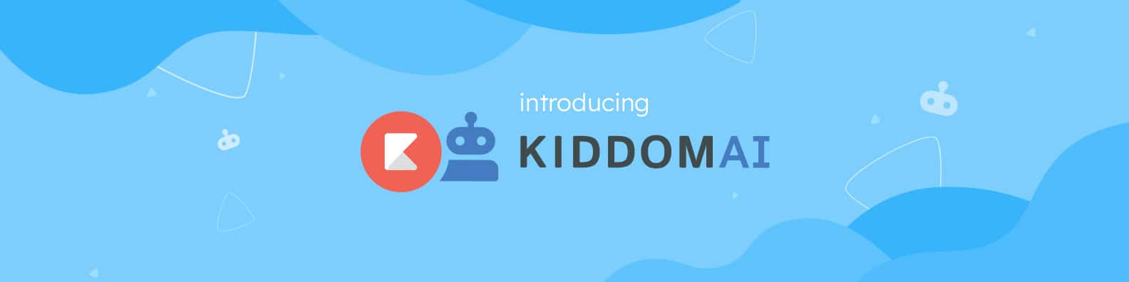 Kiddom AI Logo Banner